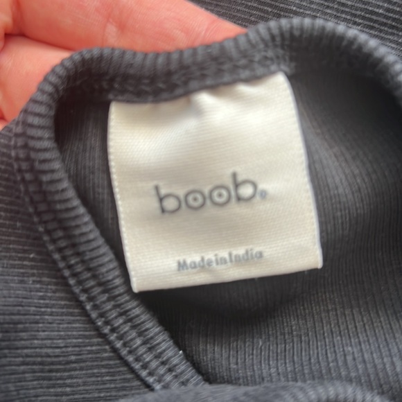 VGUC black BOOB Signe ribbed maternity/breastfeeding dress - Picture 8 of 14